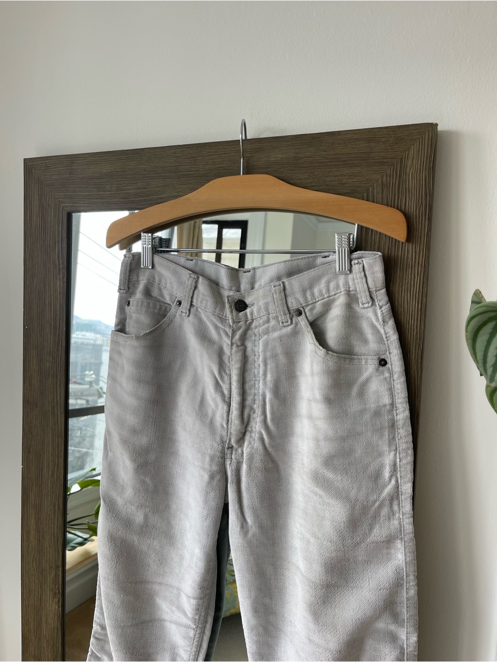 Rare 70’s Levi’s - Movin’ On Light Gray Jeans